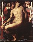 Rosso Fiorentino Dead Christ with Angels painting